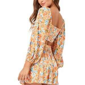 L*Space Clementine Top and Skirt Set Size Small